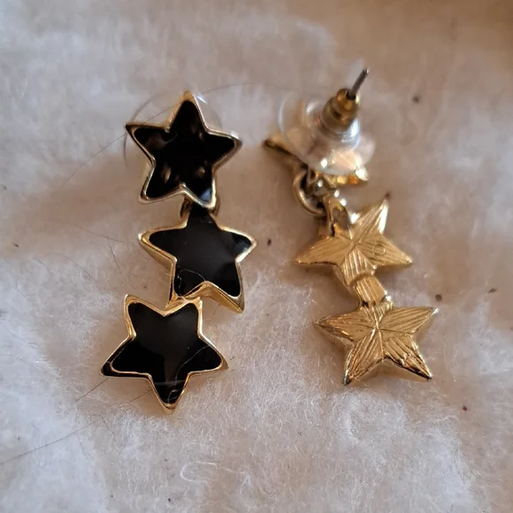 Starfish and Star Earrings - Three Pair - Picture 4 of 8
